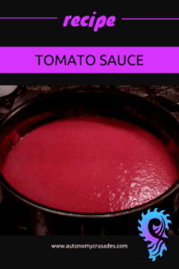 Read more about the article Tomato Sauce