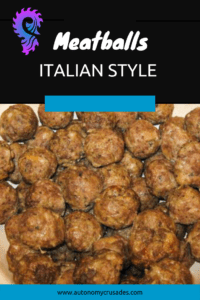 Read more about the article Italian Meatballs