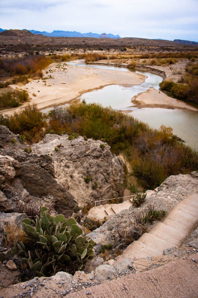 View from Santa Elena Canyon Trail