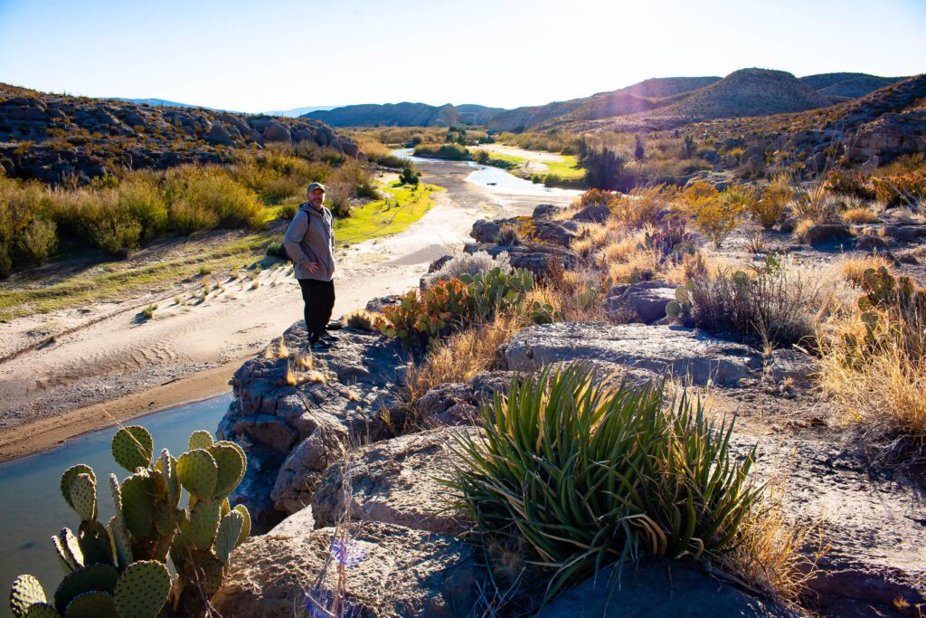 Rio Grande from Hot Springs Trail