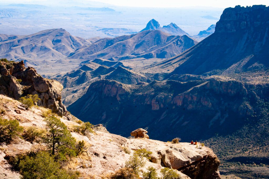 Pine Canyon view from Lost Mine Trail