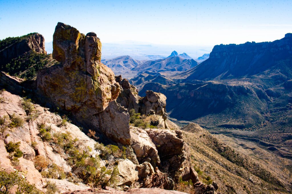 Lost Mine Trail View